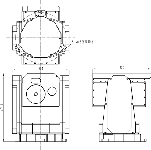 傳感器監(jiān)測云臺